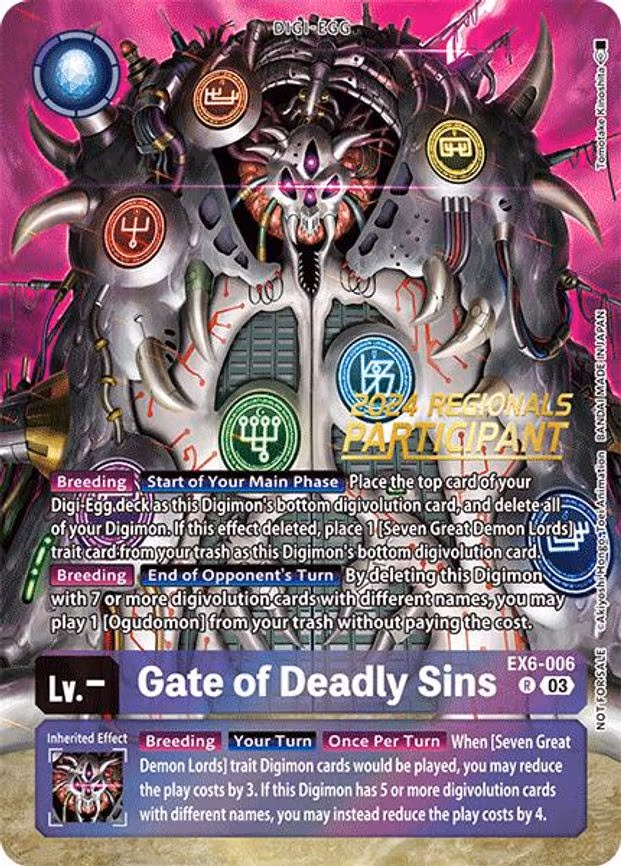 Gate of Deadly Sins (2024 Regionals Participant)